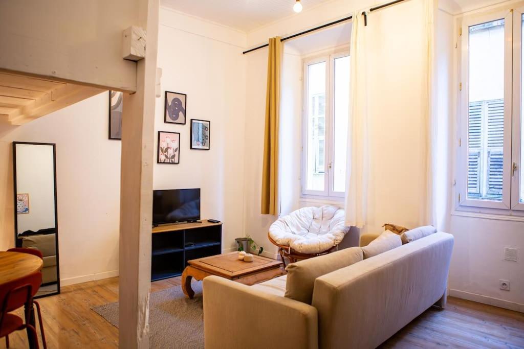 Appartement La Mezzanine Nice Extérieur photo